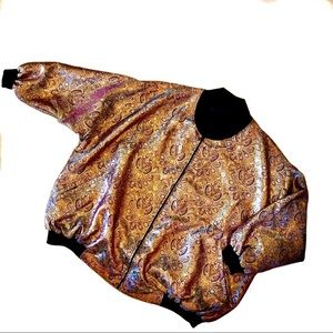 Brocade Bomber Jacket